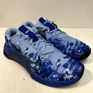 NWT Nike Men's Metcon 9 AMP CrossFit Weightlifting Aluminum / Racer Blue 10.5 D